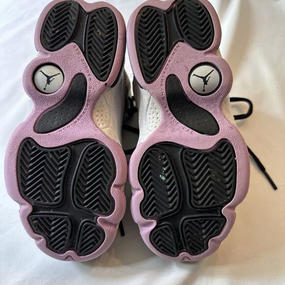 Girls Jordans Size 12 Purple And‎ Gray Sneakers - Picture 10 of 10